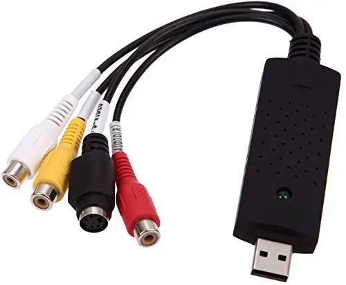 Andthere Usb 2.0 Video Grabber – Analog-To-Digital Capture Card For Converting Vhs, Vcr, Dvd & Other Av Sources To Digital Files On Windows 1