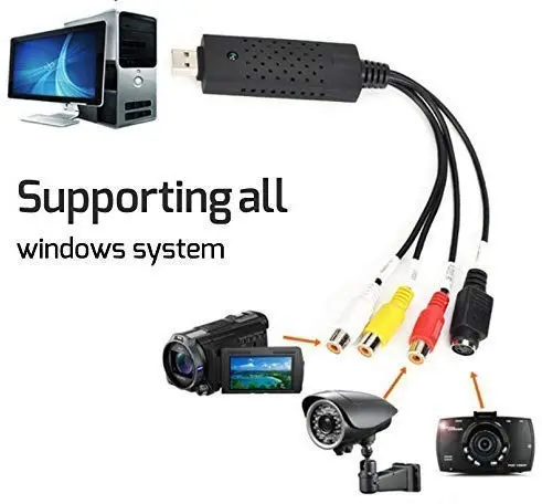 Andthere Usb 2.0 Video Grabber – Analog-To-Digital Capture Card For Converting Vhs, Vcr, Dvd & Other Av Sources To Digital Files On Windows 2