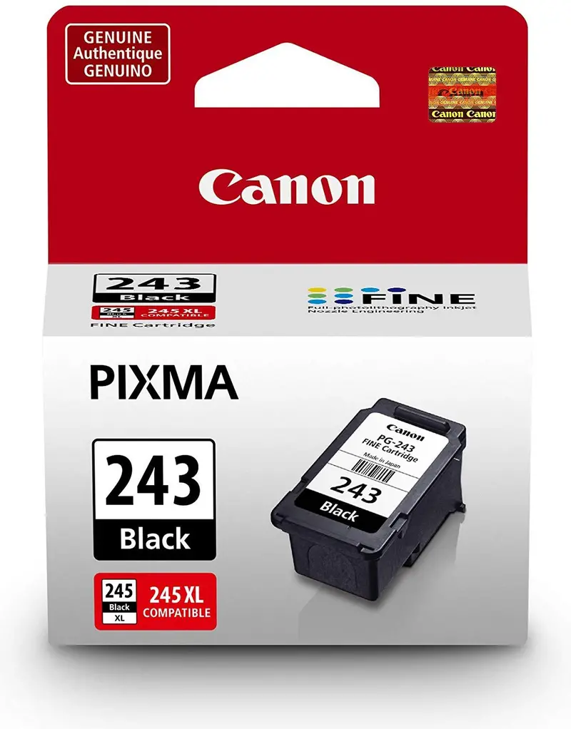 Canon Pg-243 Black & Cl-244 Color Ink Cartridge Multipack – Compatible With Tr4520, Mx492, Mg2520, Ts302, And More 1