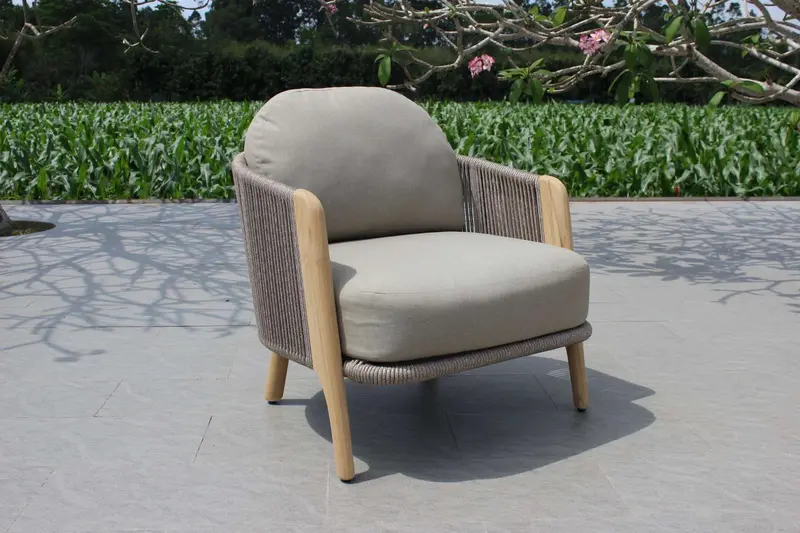 Cayman Club Chair – Woven All-Weather Lounge Chair 1