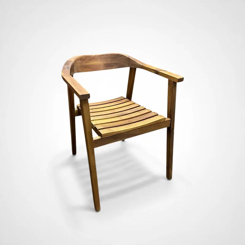 Kahakai Stackable Armchair – Lightweight Aluminum Outdoor Chair 1