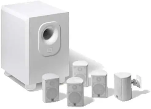 Leviton Aeh50-Bl Jbl-Powered 5.1 Surround Sound System – Architectural Edition Speaker Setup 1