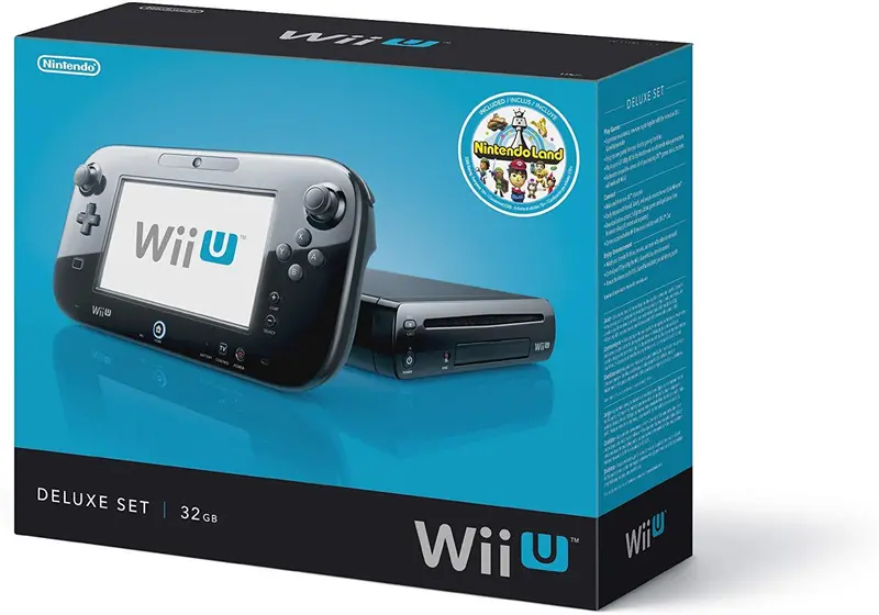 Nintendo Wii U 32Gb Black Deluxe Console – Complete Set With Gamepad And Accessories 1