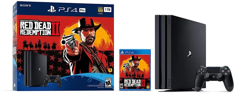 Ps4 Pro 1Tb Red Dead Redemption 2 Bundle – Exclusive Launch Edition Console (Discontinued) 1