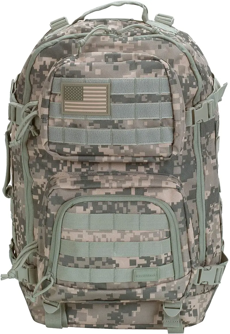 Rockland Tactical Laptop Backpack – Military-Grade Green Rugged Daypack With Secure Tech Compartment 1
