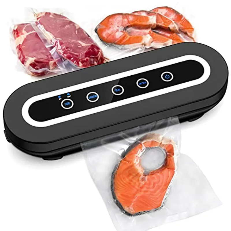 Shoze Automatic Vacuum Sealer Machine – Food Preservation System With Dry/Moist Modes, 10-Piece Starter Bag Kit & Air-Sealing Technology 1