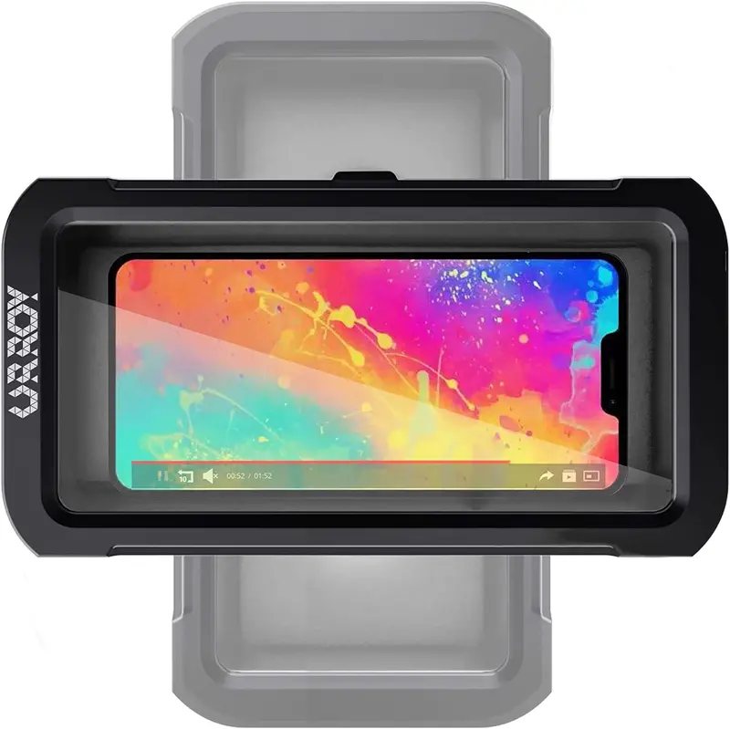 Urroy Premium Waterproof Shower Phone Case – 360° Adjustable Mount, Anti-Fog Lens, High-Touch Sensitivity For 4"–7" Phones 1