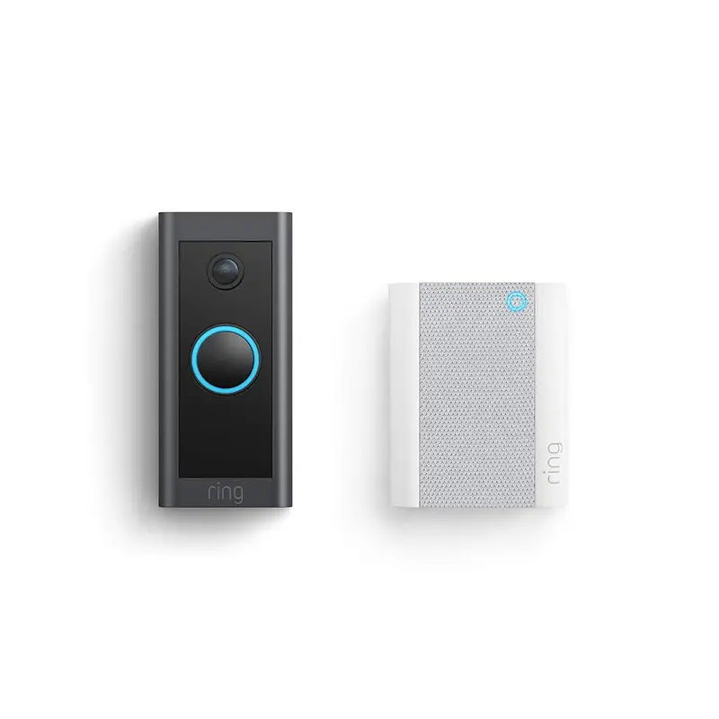Wjling Ring Video Doorbell (Wired) – Compact Smart Doorbell Compatible With Ring Chime, Requires Existing Wiring 1